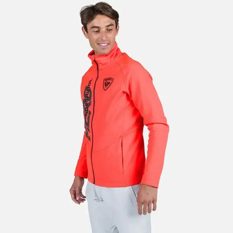 Bluza Rossignol New Hero Classique Neon Red 2026 (druga Warstwa)