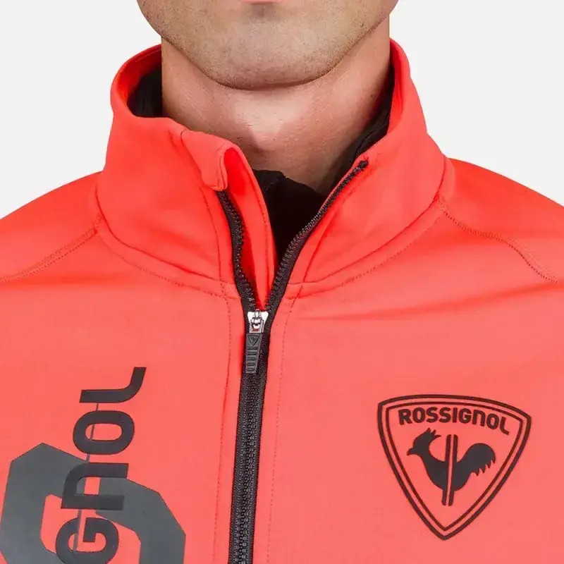 Bluza Rossignol New Hero Classique Neon Red 2026 (druga Warstwa)
