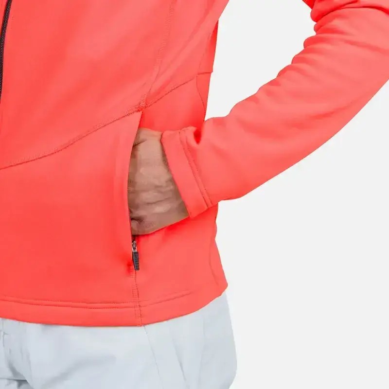 Bluza Rossignol New Hero Classique Neon Red 2026 (druga Warstwa)