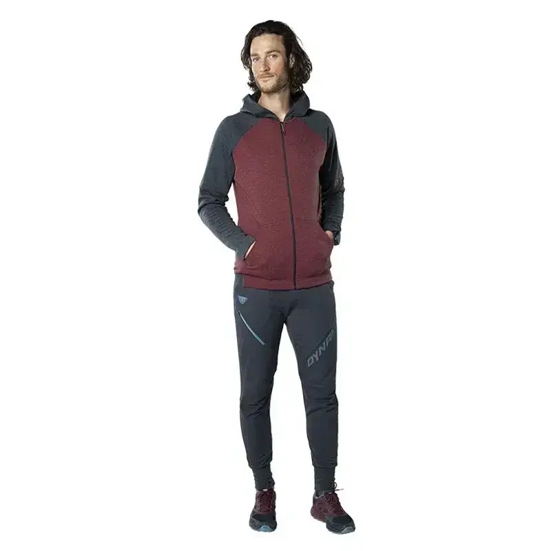 Bluza Dynafit 24/7 Polartec® Zip Hoody Burgundy 2025