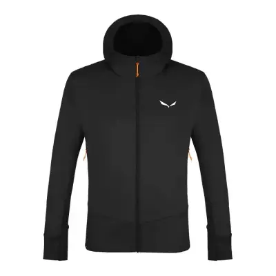 Bluza Salewa Puez Polarlite Hooded Black Out 2025