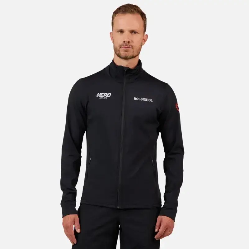 Bluza Rossignol New Hero Midlayer Stretch Black Jkt 2026 (druga Warstwa)