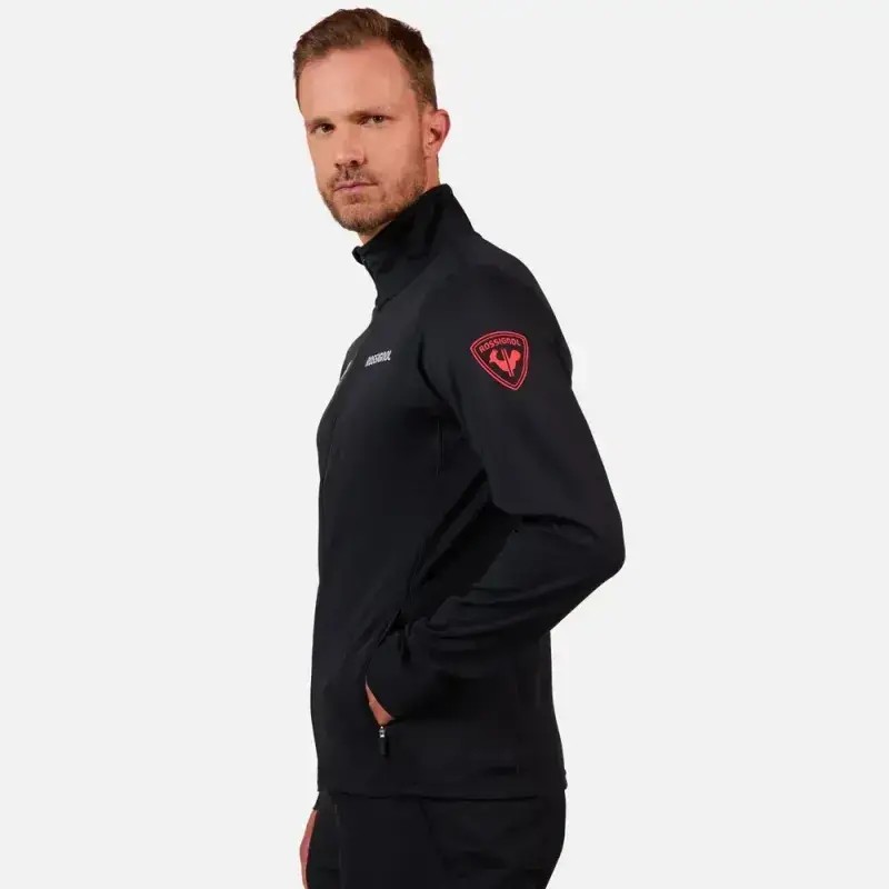 Bluza Rossignol New Hero Midlayer Stretch Black Jkt 2026 (druga Warstwa)