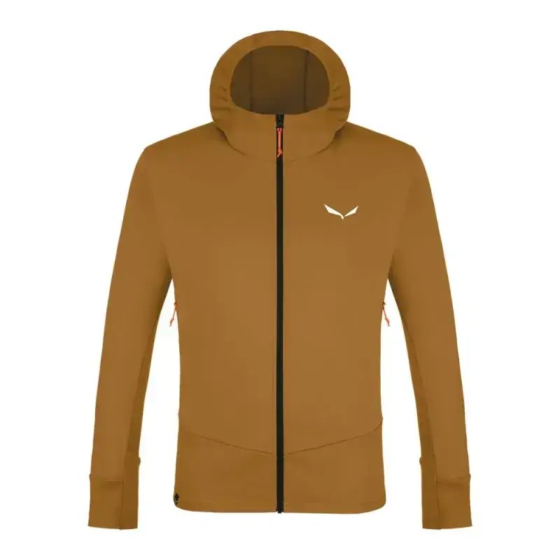 Bluza Salewa Puez Polarlite Hooded Golden Brown