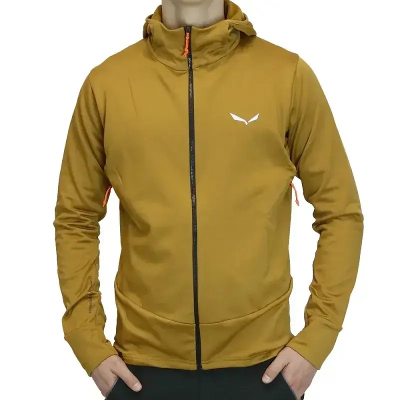 Bluza Salewa Puez Polarlite Hooded Golden Brown