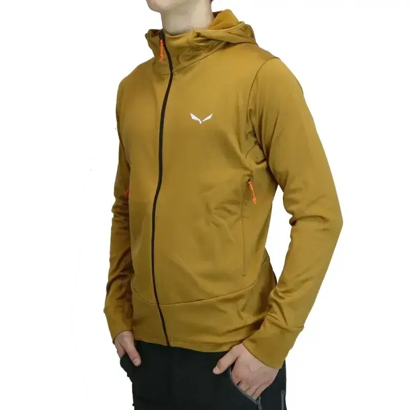 Bluza Salewa Puez Polarlite Hooded Golden Brown
