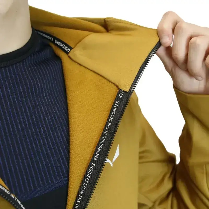 Bluza Salewa Puez Polarlite Hooded Golden Brown