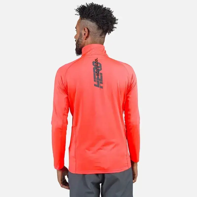 Bluza Rossignol New Hero Classique HZ Neon Red 2026 (druga Warstwa)