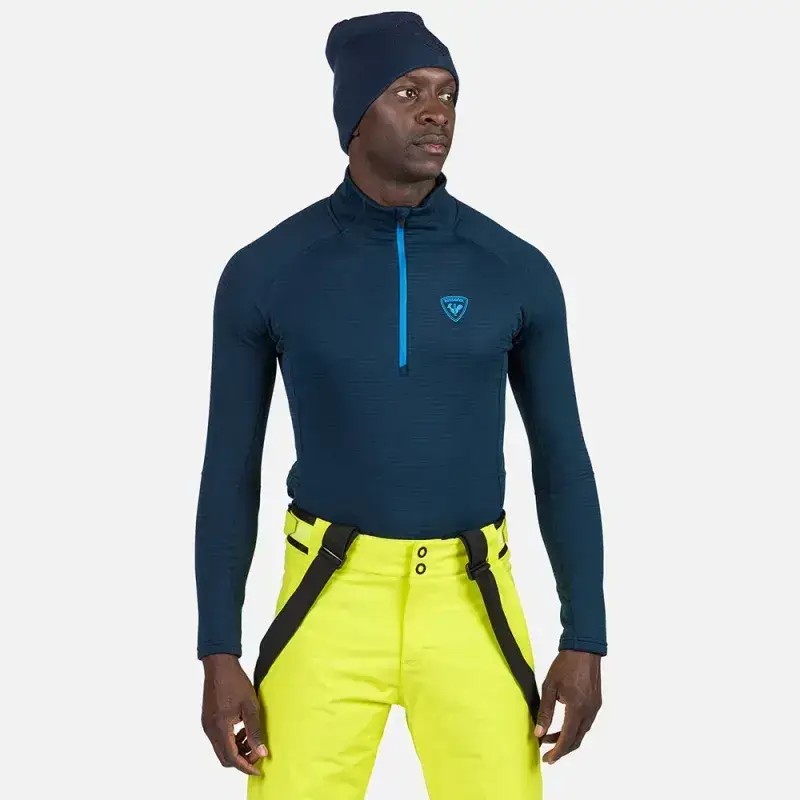 Bluza Rossignol Blackside Fleece HZ Dark Navy 2025 (druga Warstwa)