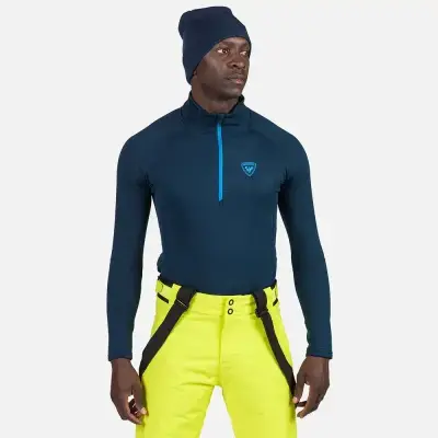 Bluza Rossignol Blackside Fleece HZ Dark Navy 2025 (druga Warstwa)