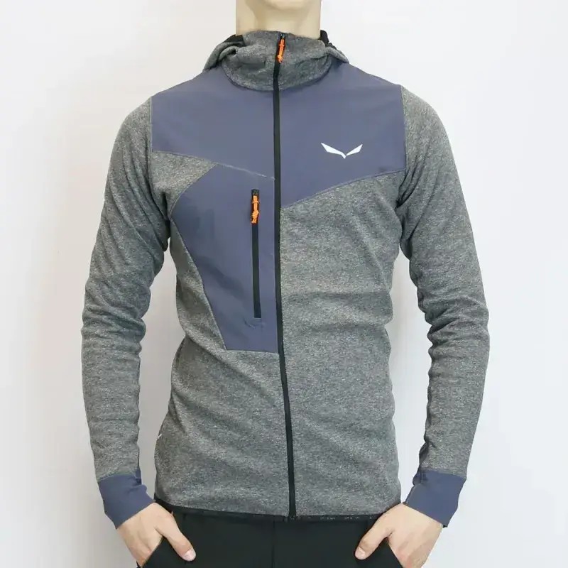Bluza Salewa Puez 2 Dry Hooded Black Out Melange 2026