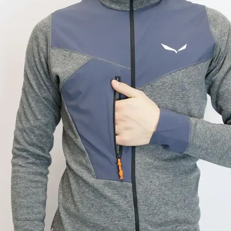 Bluza Salewa Puez 2 Dry Hooded Black Out Melange 2026