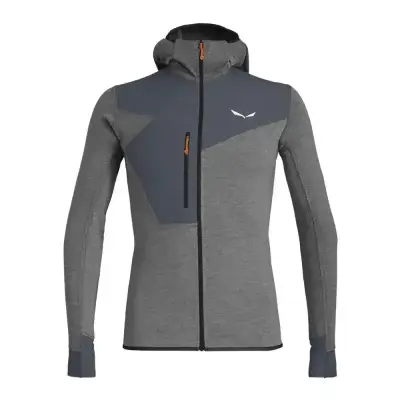 Bluza Salewa Puez 2 Dry Hooded Black Out Melange 2026