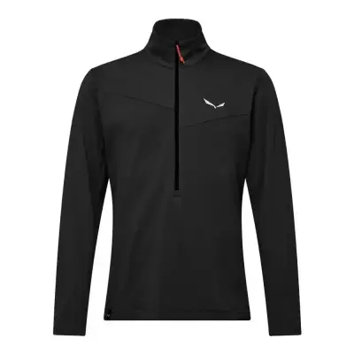 Bluza Salewa Puez Cammino PL Half Zip Jkt Black Out 2026