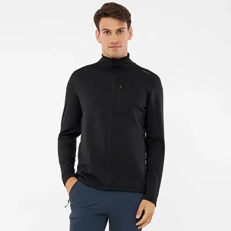 Bluza Viking Admont Full Zip Man Black 2026