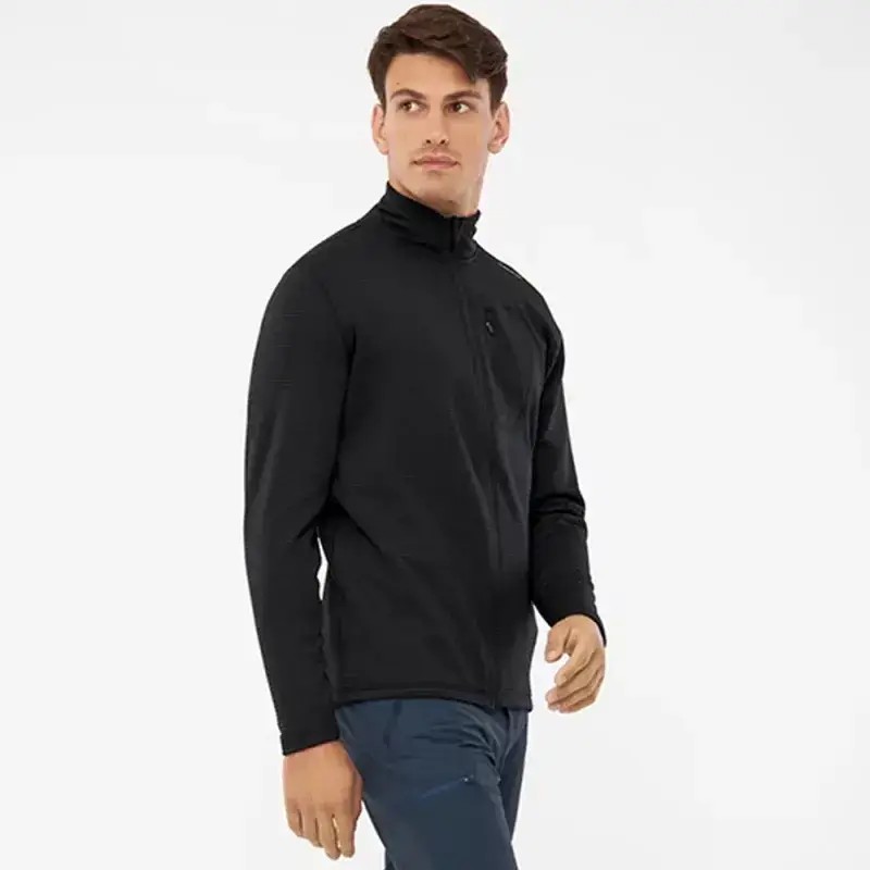 Bluza Viking Admont Full Zip Man Black 2026