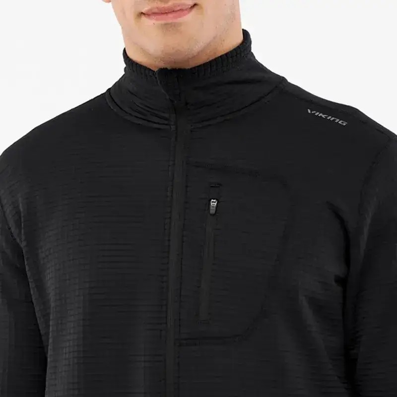 Bluza Viking Admont Full Zip Man Black 2026
