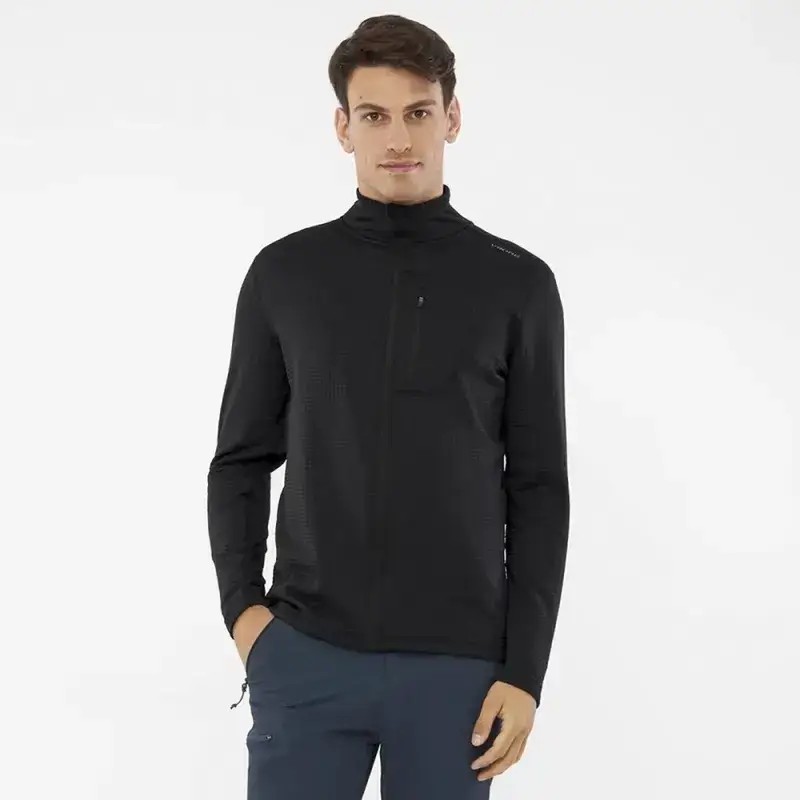 Bluza Viking Admont Full Zip Man Black 2026