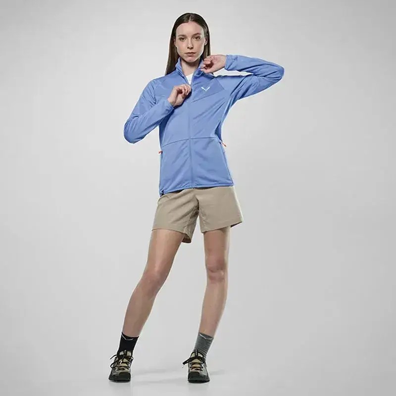 Bluza Damska Salewa Cammino PL Jkt Morning Blue 2026