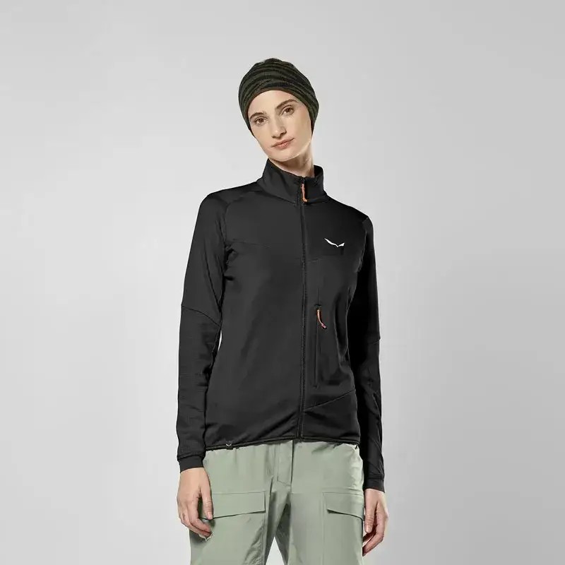Bluza Damska Salewa Sella Crevasse Black Out 2025