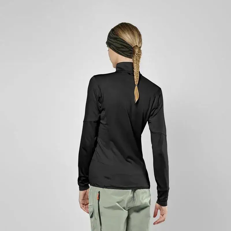 Bluza Damska Salewa Sella Crevasse Black Out 2025