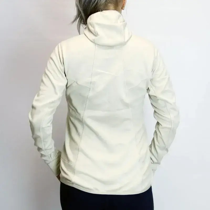 Bluza Damska Salewa Puez Hybrid Polarlite Hooded Fleece Oatmeal Melange 2025