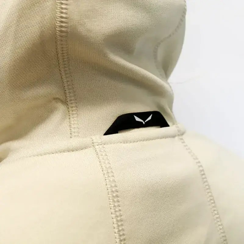 Bluza Damska Salewa Puez Hybrid Polarlite Hooded Fleece Oatmeal Melange 2025