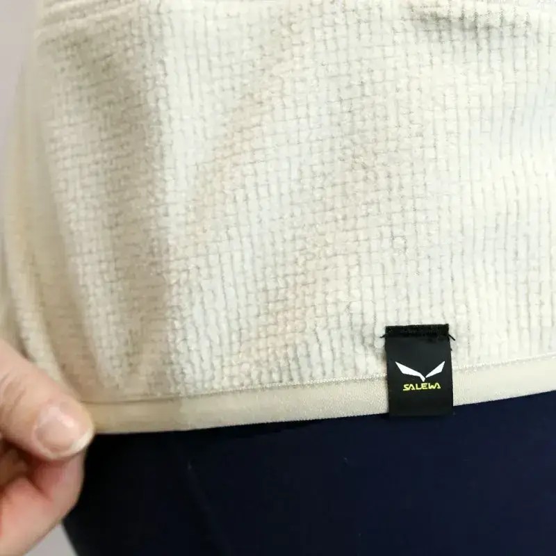 Bluza Damska Salewa Puez Hybrid Polarlite Hooded Fleece Oatmeal Melange 2025