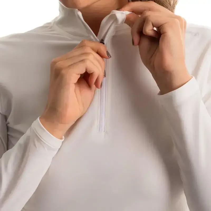 Bluza Damska Fischer Enbasis Pro White (druga Warstwa) 2026