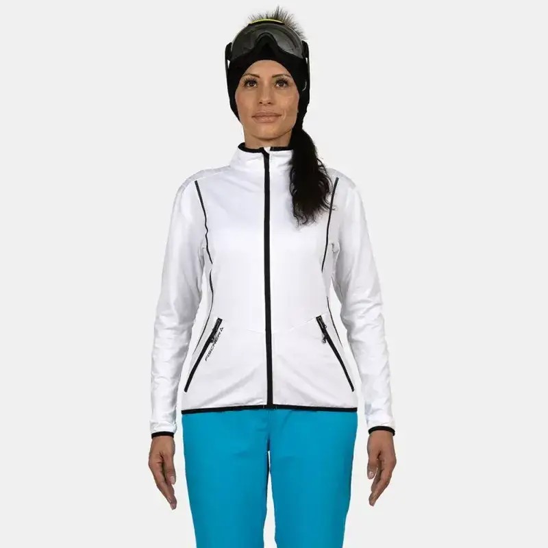 Bluza Damska Fischer Matrei White (druga Warstwa)