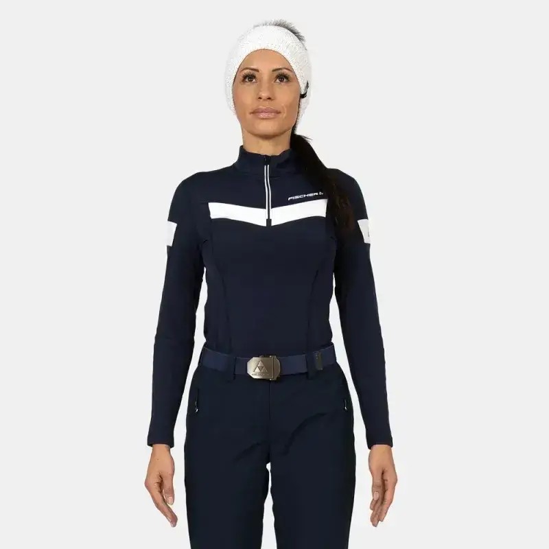 Bluza Damska Fischer Gittan Dark Navy (druga Warstwa)