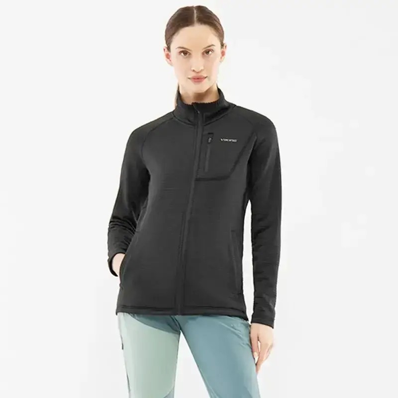 Bluza Damska Viking Admont Full Zip Lady Black 2026