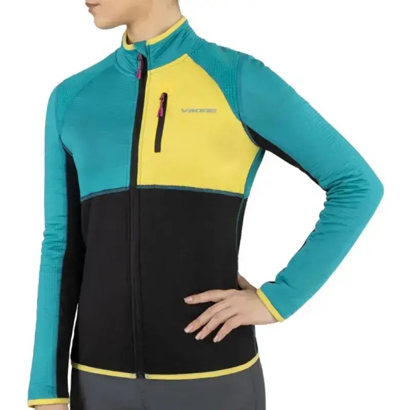 Bluza Damska Viking Midland Lady Turquoise Black