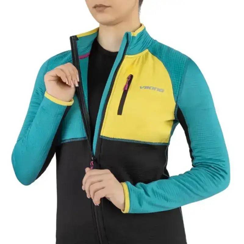 Bluza Damska Viking Midland Lady Turquoise Black