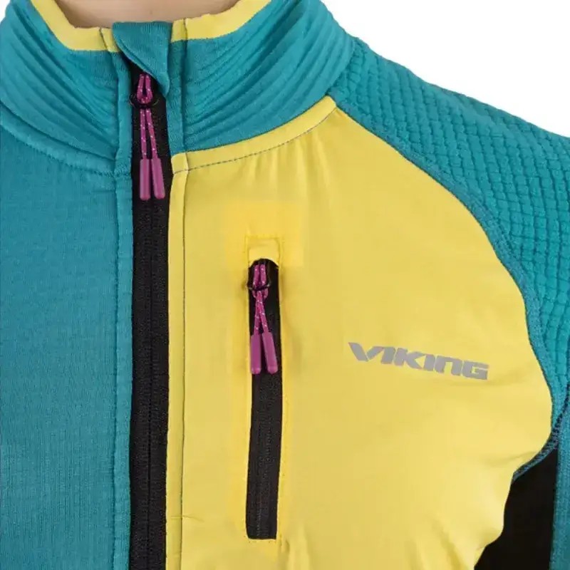 Bluza Damska Viking Midland Lady Turquoise Black