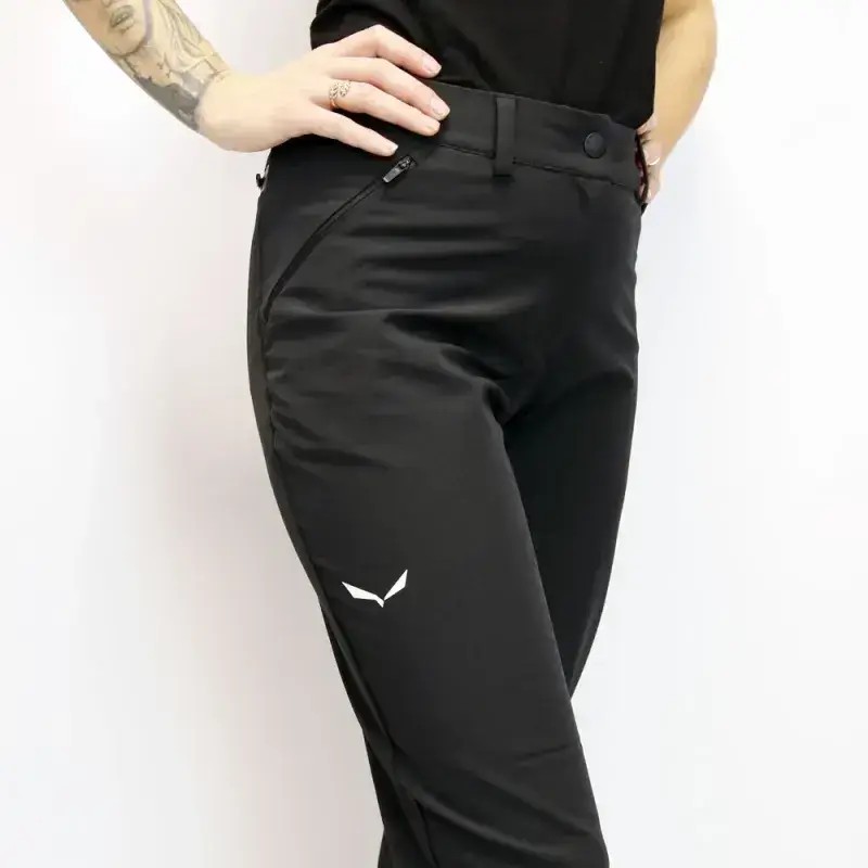 Spodnie Damskie Salewa Terminal Durastretch Black Out 2025