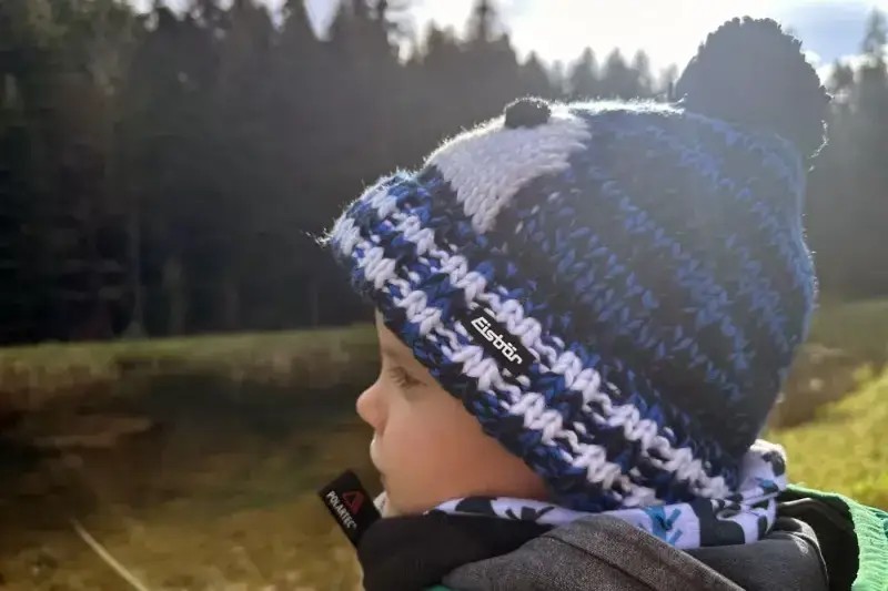 Czapka Narciarska Dziecięca Eisbar Rico Kids Blue Night White 2026