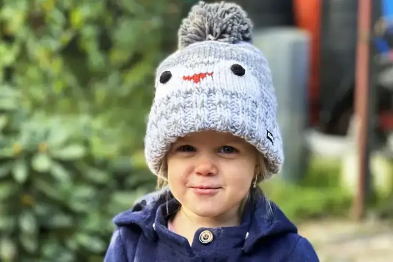 Czapka Narciarska Dziecięca Eisbar Rico Kids White Grey 2026