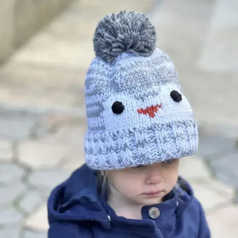 Czapka Narciarska Dziecięca Eisbar Rico Kids White Grey 2026