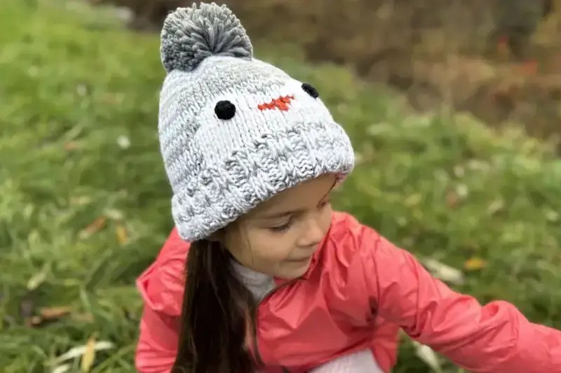 Czapka Narciarska Dziecięca Eisbar Rico Kids White Grey 2026