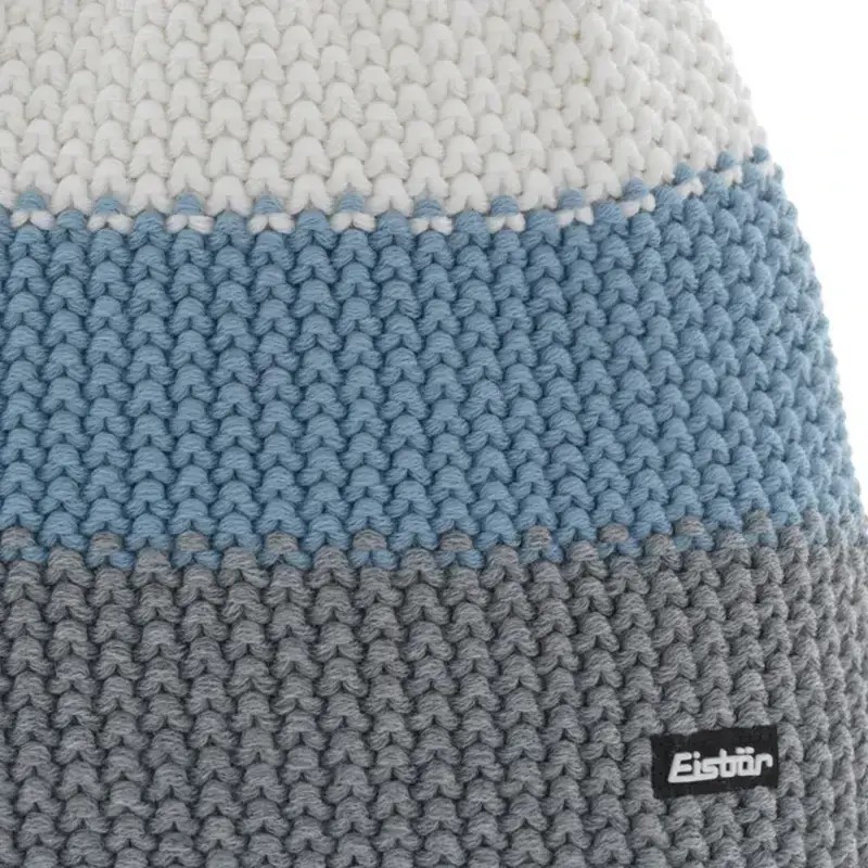 Czapka Dziecięca Eisbar Star Pompon Kids Steel Blue Banana - Outlet