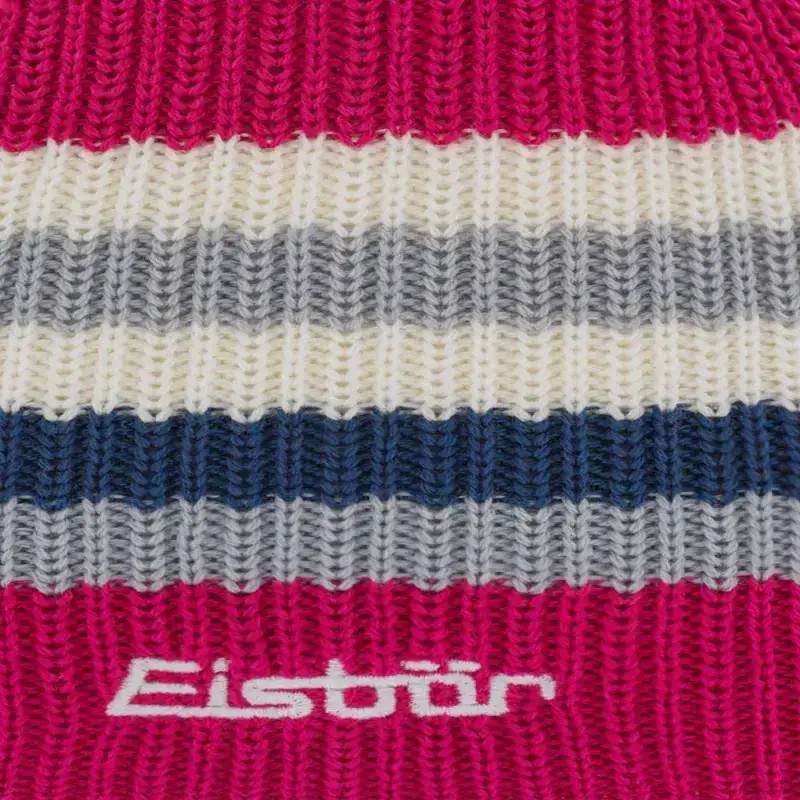 Czapka Eisbar Blib OS Pompon RL Kids Pink Cobalt Milk - Outlet