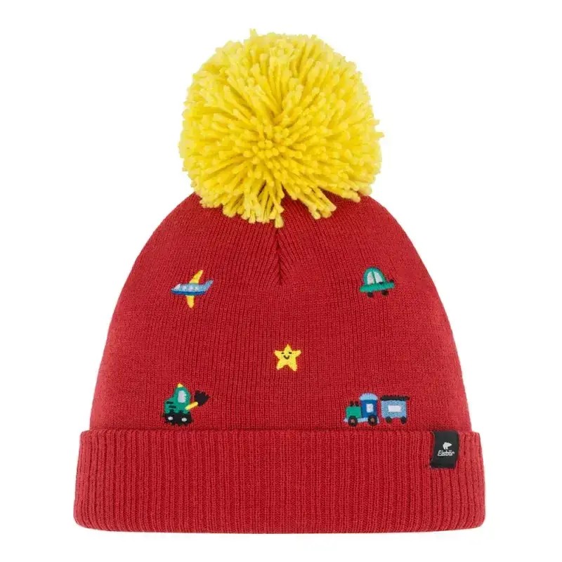 Czapka Narciarska Dziecięca Eisbar Talur Pompon Kids Crismon Sky Sun 2026