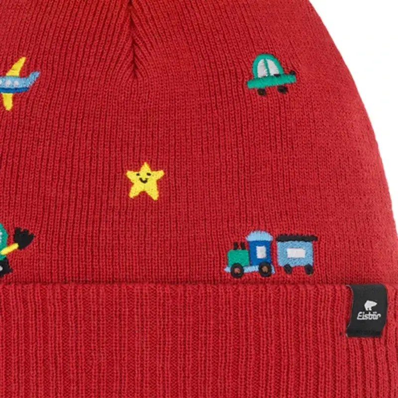 Czapka Narciarska Dziecięca Eisbar Talur Pompon Kids Crismon Sky Sun 2026