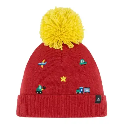 Czapka Narciarska Dziecięca Eisbar Talur Pompon Kids Crismon Sky Sun 2026