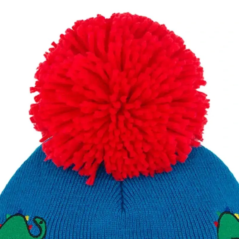 Czapka Narciarska Dziecięca Eisbar Talur Pompon Kids Blue Orange 2026