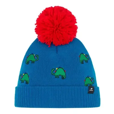 Czapka Narciarska Dziecięca Eisbar Talur Pompon Kids Blue Orange 2026