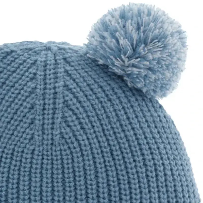 Czapka Narciarska Dziecięca Eisbar Ponti Pompon Kids Steel Blue 2026