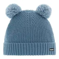 Czapka Narciarska Dziecięca Eisbar Ponti Pompon Kids Steel Blue 2026