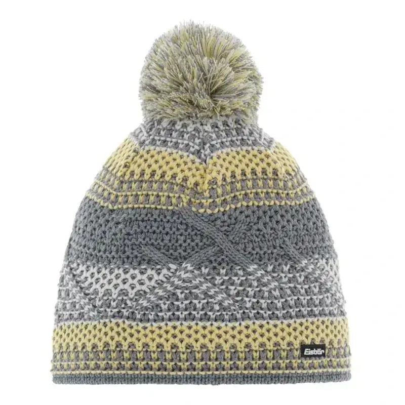 Czapka Eisbar Brock Pompon MU Grey Banana